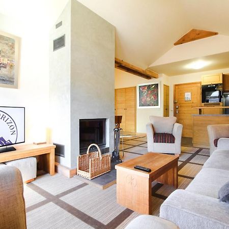 Exceptional 3 Bed Penthouse With Fireplace And Stunning Views Flaine Luaran gambar
