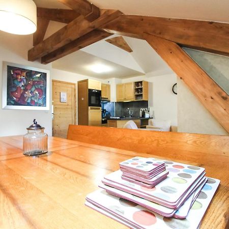 Exceptional 3 Bed Penthouse With Fireplace And Stunning Views Flaine Luaran gambar