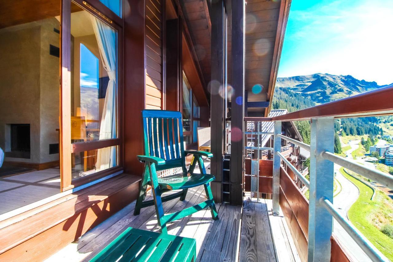 Exceptional 3 Bed Penthouse With Fireplace And Stunning Views Flaine Luaran gambar