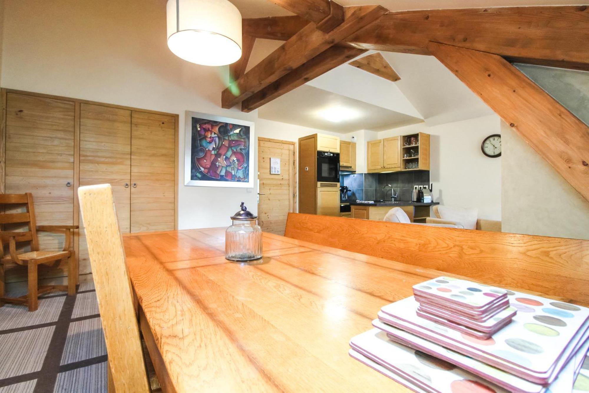 Exceptional 3 Bed Penthouse With Fireplace And Stunning Views Flaine Luaran gambar