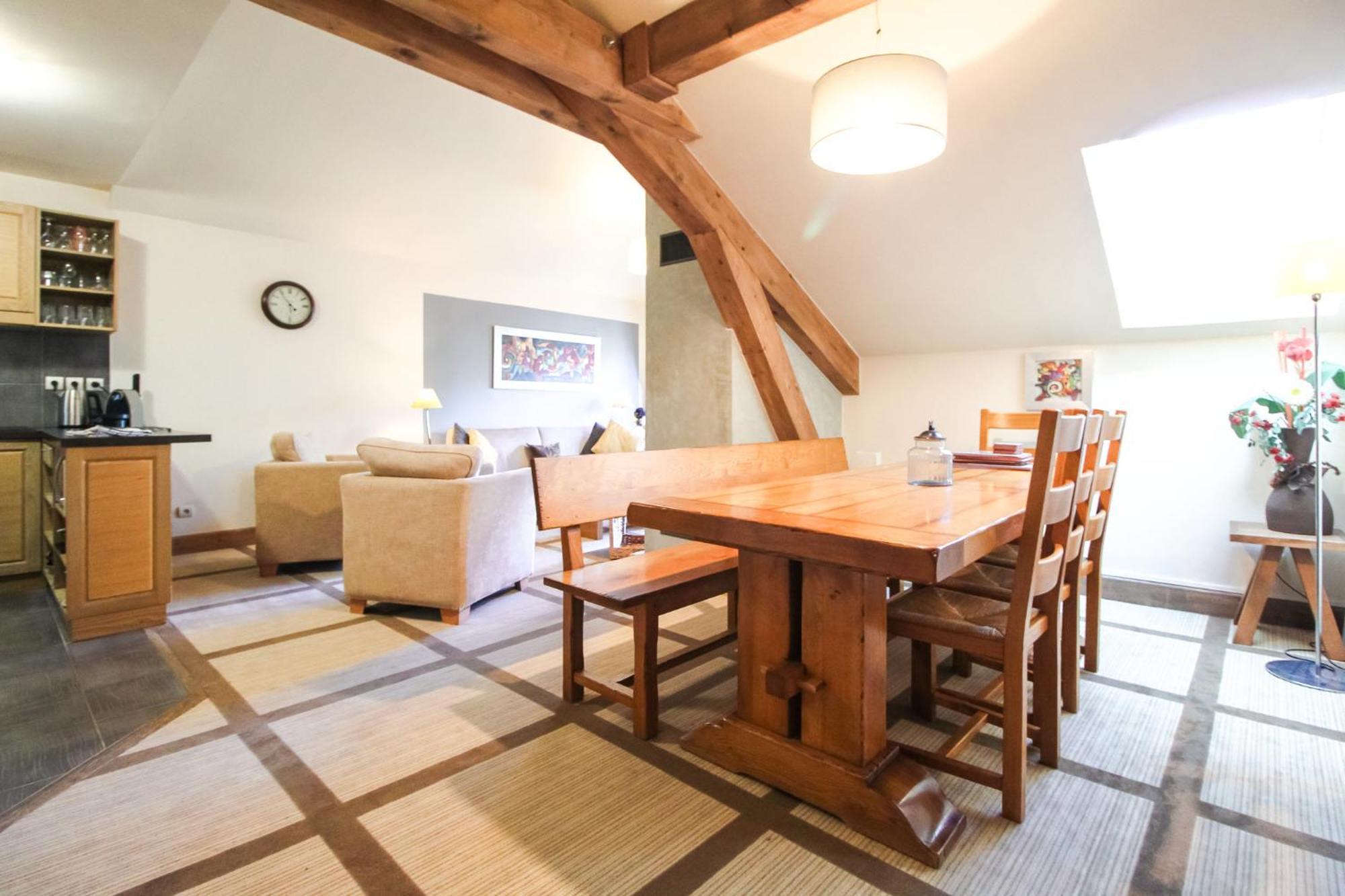 Exceptional 3 Bed Penthouse With Fireplace And Stunning Views Flaine Luaran gambar