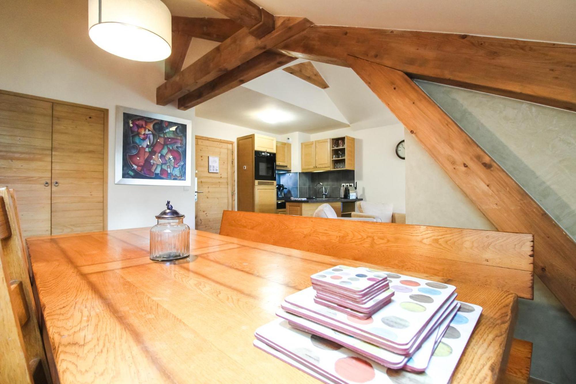 Exceptional 3 Bed Penthouse With Fireplace And Stunning Views Flaine Luaran gambar