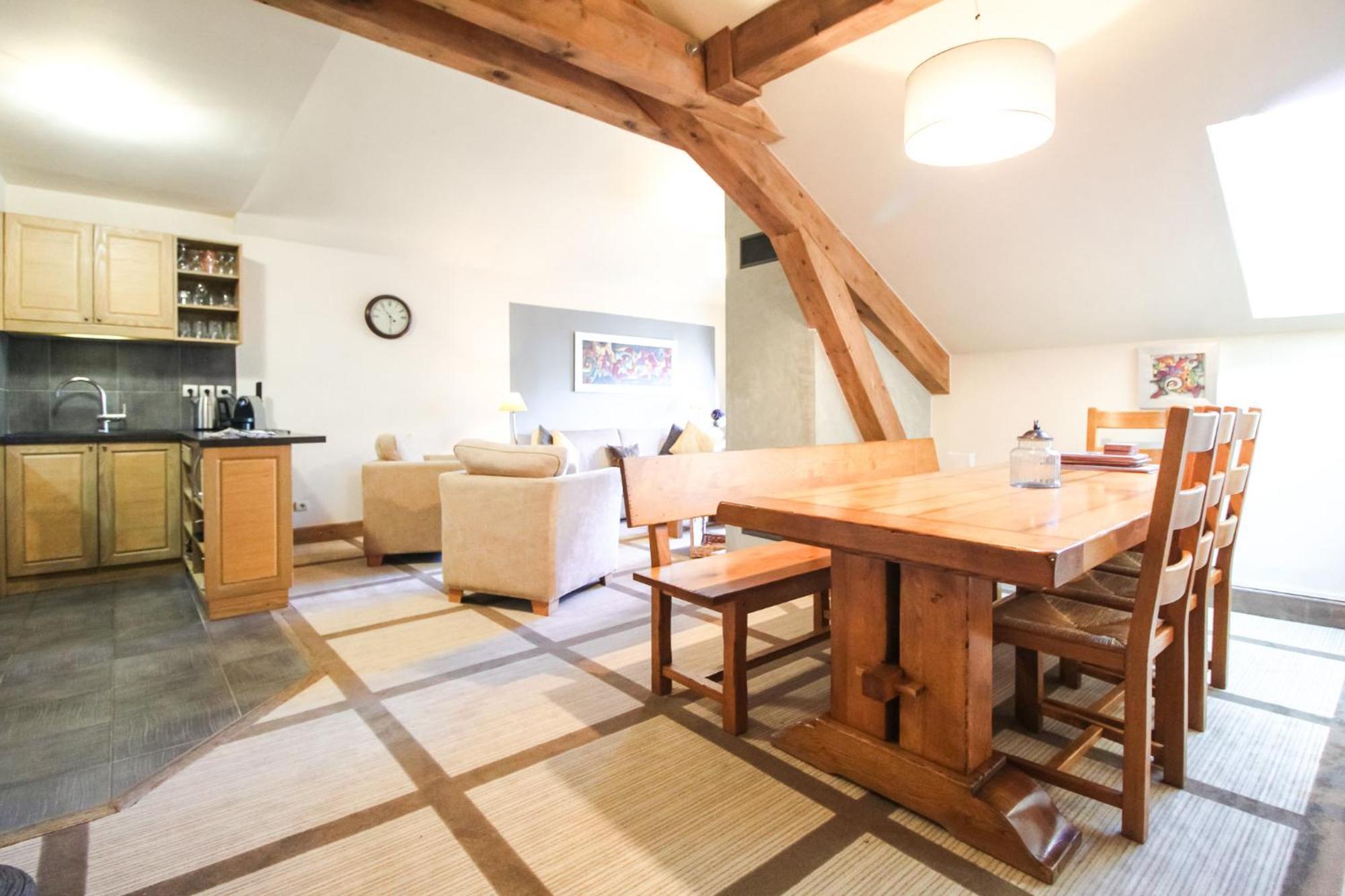 Exceptional 3 Bed Penthouse With Fireplace And Stunning Views Flaine Luaran gambar