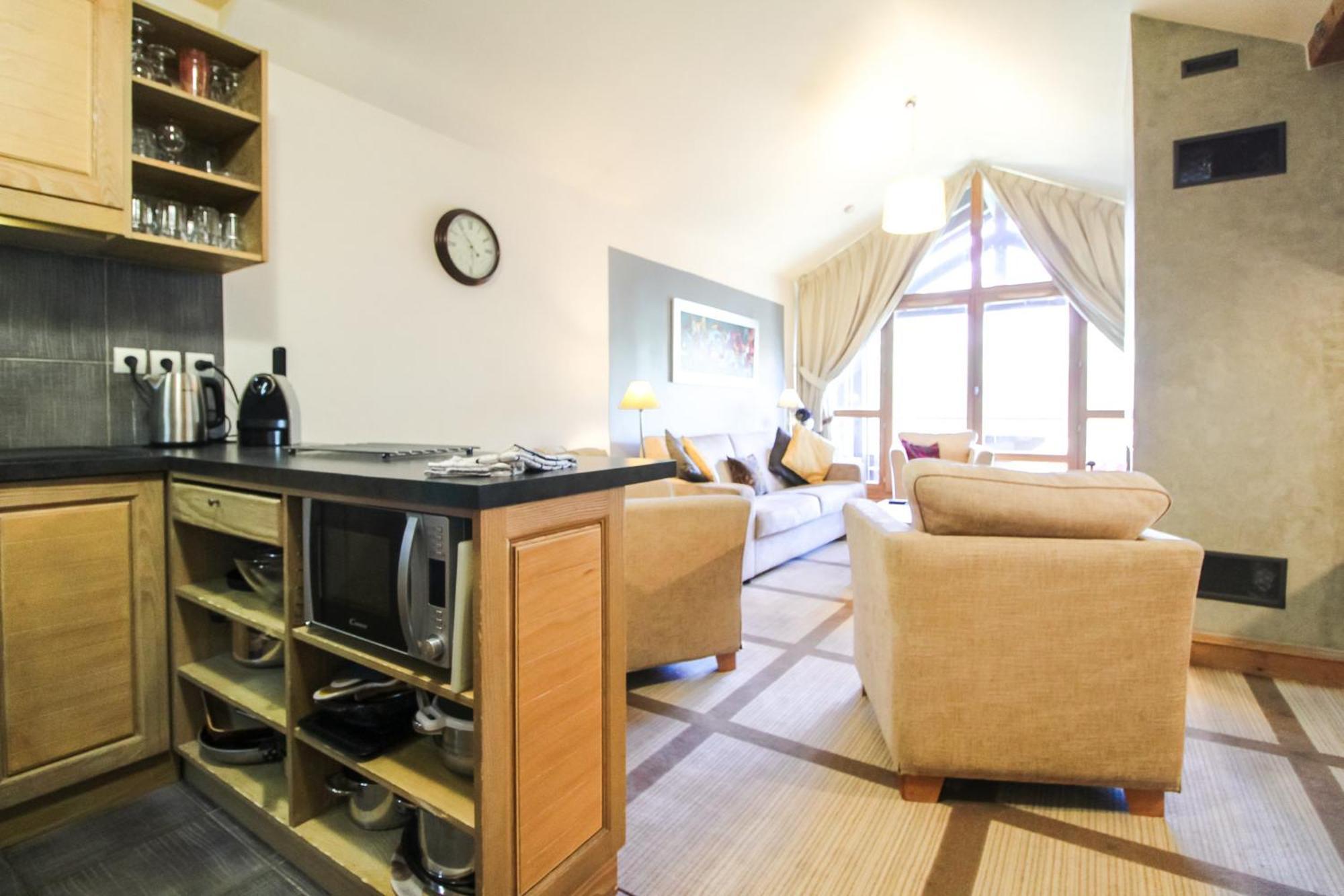 Exceptional 3 Bed Penthouse With Fireplace And Stunning Views Flaine Luaran gambar