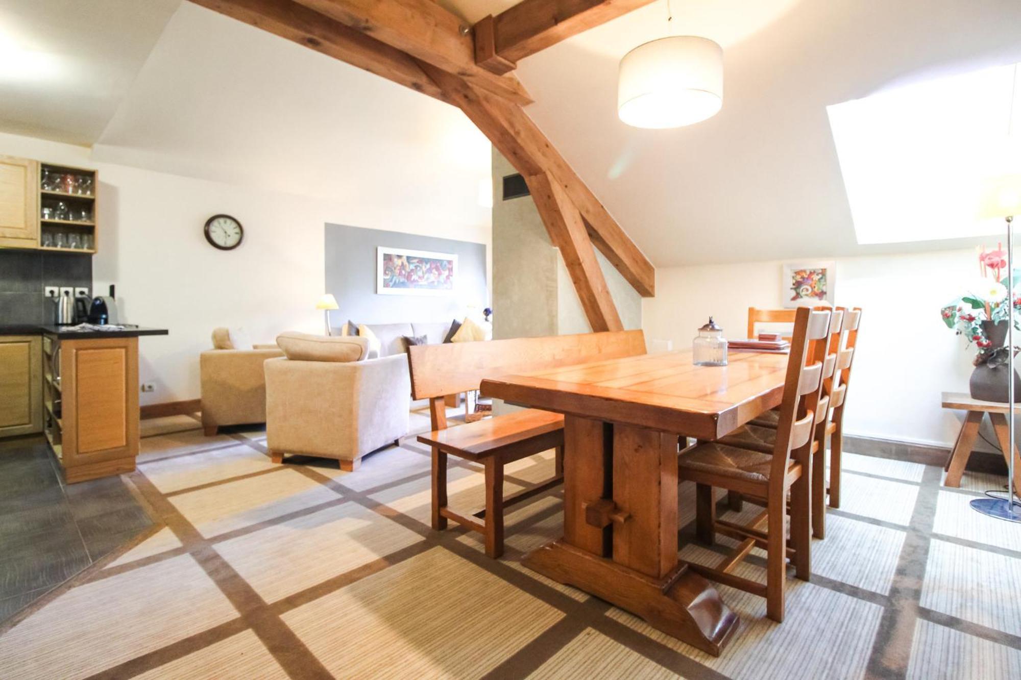 Exceptional 3 Bed Penthouse With Fireplace And Stunning Views Flaine Luaran gambar