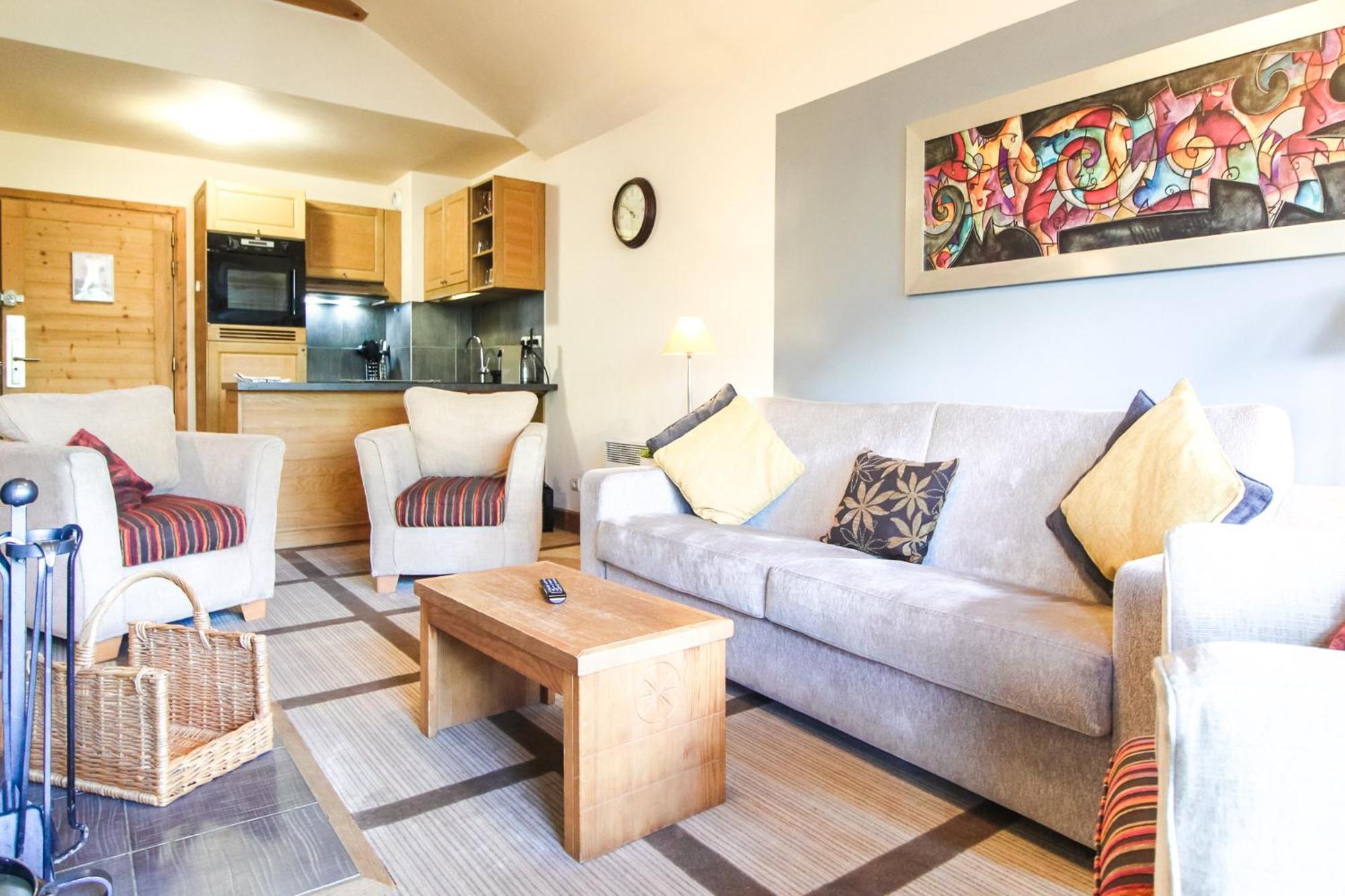 Exceptional 3 Bed Penthouse With Fireplace And Stunning Views Flaine Luaran gambar