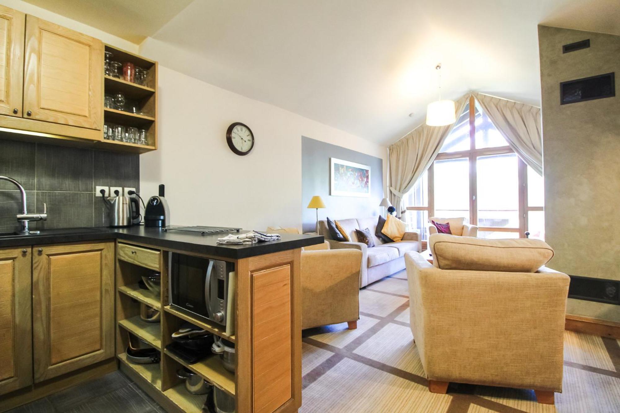 Exceptional 3 Bed Penthouse With Fireplace And Stunning Views Flaine Luaran gambar