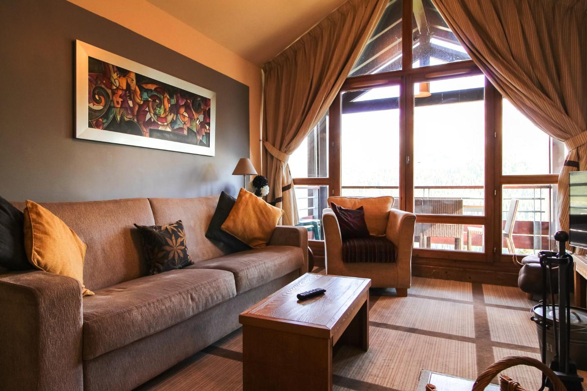 Exceptional 3 Bed Penthouse With Fireplace And Stunning Views Flaine Luaran gambar