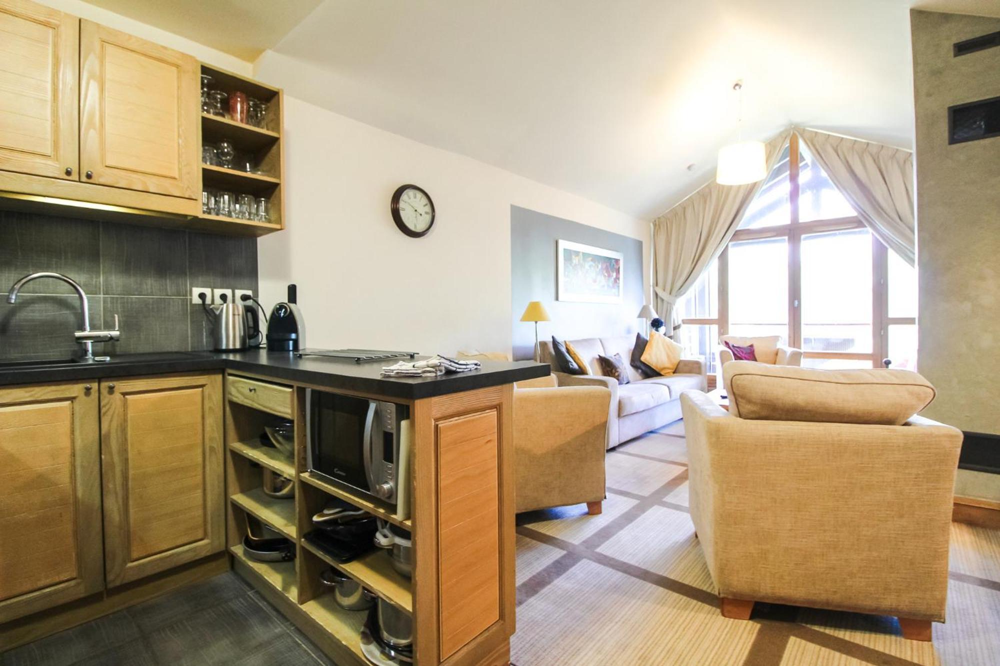 Exceptional 3 Bed Penthouse With Fireplace And Stunning Views Flaine Luaran gambar